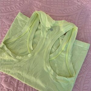 Women's Athleta neon Racerback Tank Top
